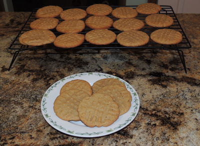 Peanut butter cookie recipe, cookies
