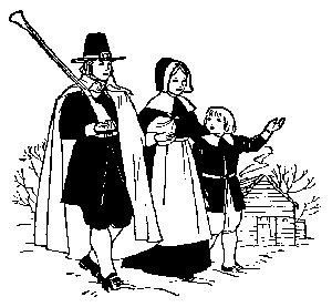 Pilgrim Forefather's Day Calendar Holiday
