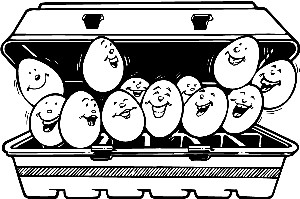 World Egg Day. Daily October Holiday