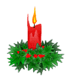 Holiday Candle Animated