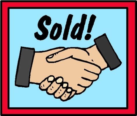 Sold Sign Salesperson Day