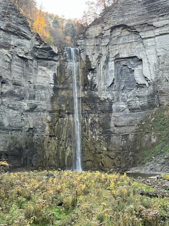 Taughannock Falls Waterfall. When is International Frugal Fun Day