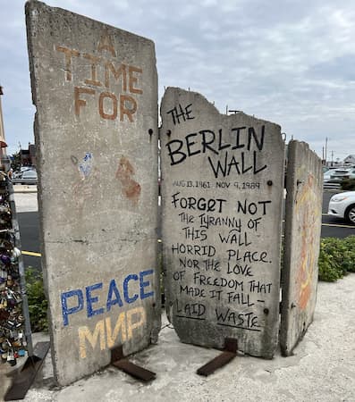 Berlin Wall Berlin Wall. When is World Freedom Day? November 9 holiday