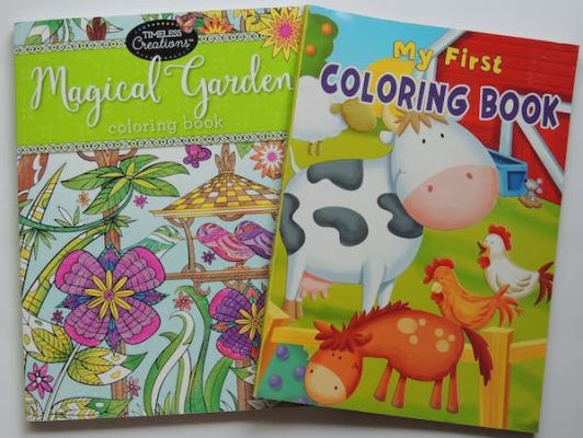Coloring Book Day, for kids and adults