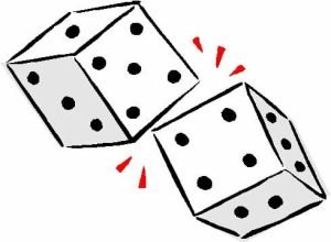 Dice, Random Acts of Kindness Day. February 17 holidays