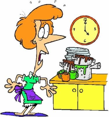 No Dirty Dishes Day. May 18 holiday