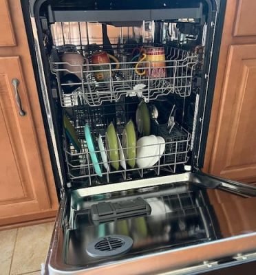 Dishwasher. No Dirty Dishes Day