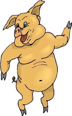 Pig Dancing Pig Dancing When is Pigs in a Blanket Day? Yellow pig day
