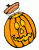 Pumpkin With Lid. November 3 holidays.